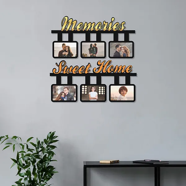 Mdf_Memories_Sweet_Home_Six_Photo_Collage_Frame