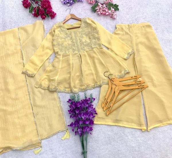 Sirio_Craft_Crunchy_Silk_Embroidered_Peplum_Kurti_Sharara_Set_With_Dupatta
