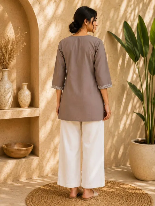 Embroidered_Short_Kurti_With_Palazzo_For_Women