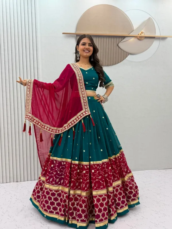 Women_S_Teal_Wine_Embroidered_Lehenga_Choli_With_Net_Dupatta_Festive_Wedding_Navratri_Wear