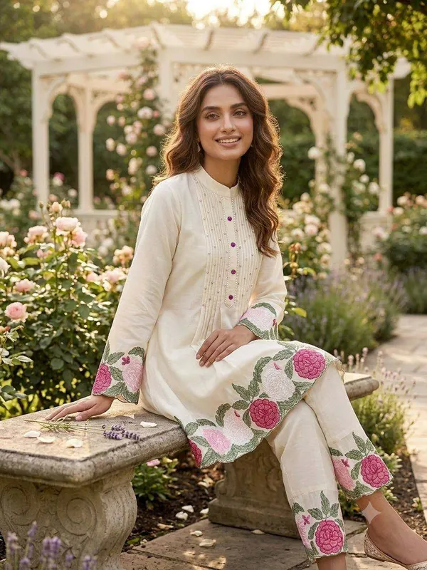 Trendy_Co_Ord_Set_With_Embroidery_Work_Roman_Silk
