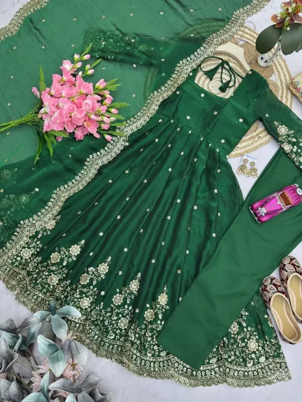 Women_S_Embroidered_Anarkali_Kurta_With_Pant_And_Dupatta_Set