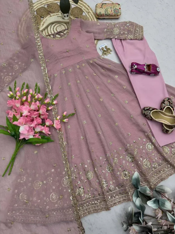 Women_S_Embroidered_Anarkali_Kurta_With_Pant_And_Dupatta_Set