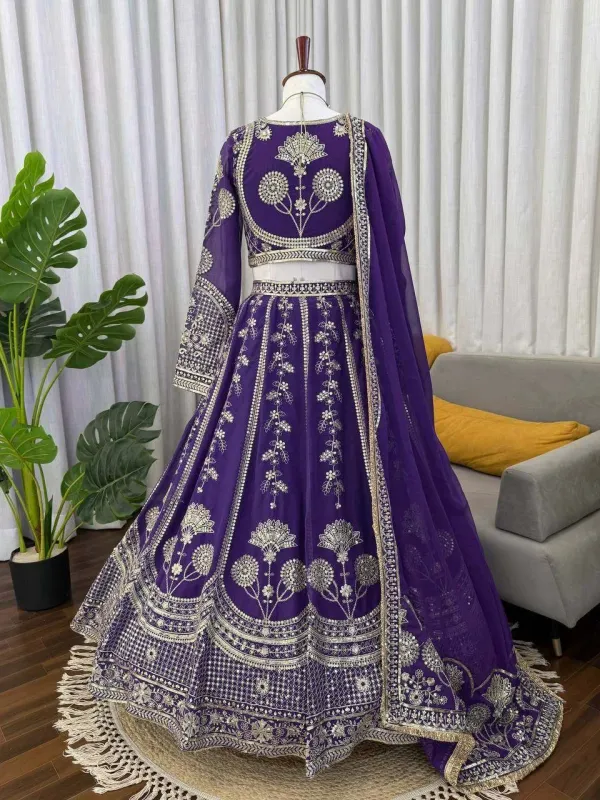 Sirio_Craft_Royal_Purple_Embroidered_Lehenga_Choli_Set_With_Net_Dupatta
