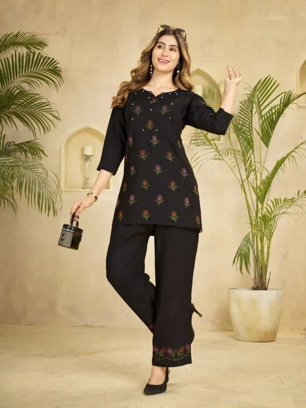 Premium_Multi_Embroidery_Thread_Work_Heavy_Viscose_Rayon_Co_Ord_Set_For_Women