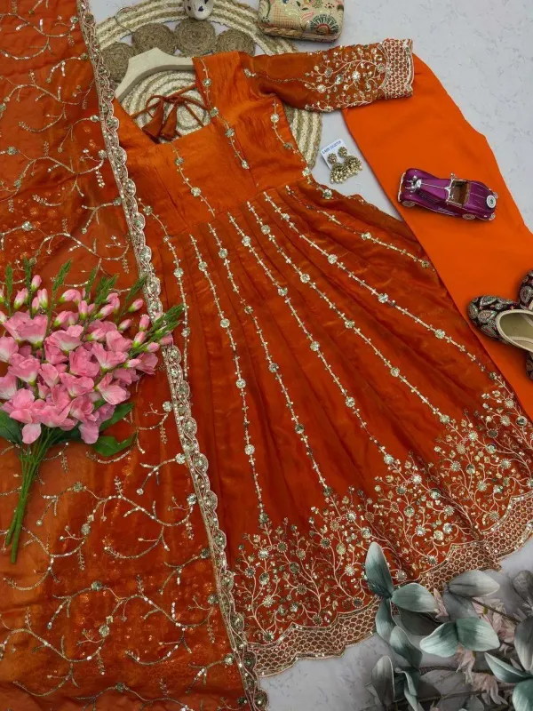Elegant_Embroidered_Anarkali_Suit_Set_With_Net_Dupatta_For_Women_Ethnic_Festive_Wear