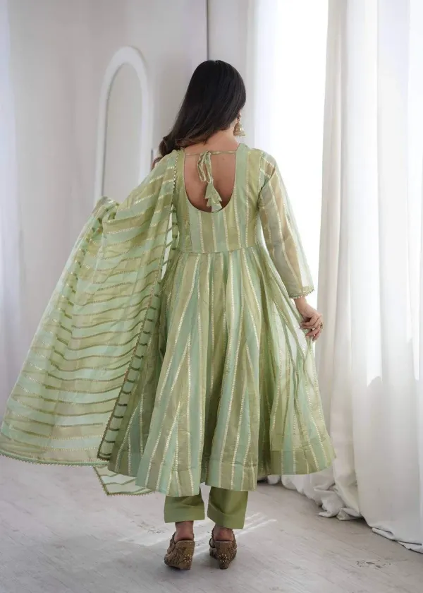 Women_S_Premium_Woven_Stripe_Anarkali_Gown_Set_With_Dupatta_Festive_Ethnic_Wear