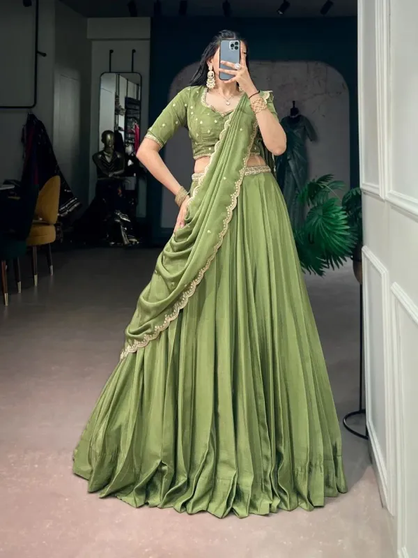 Buy_Dusty_Rose_Lehenga_With_Embroidered_Blouse_Dupatta_Party_Wear_Lehenga_For_Women_Sirio_Craft
