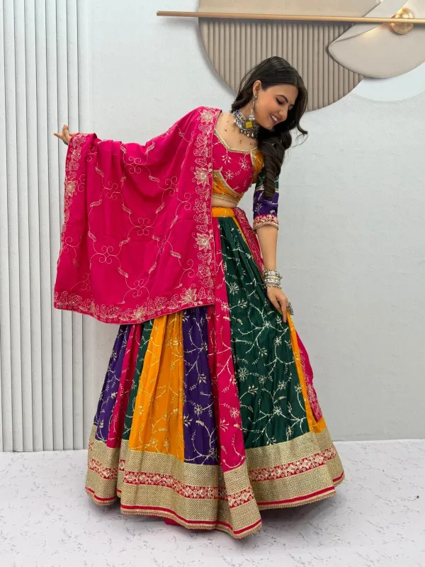 Women_S_Navratri_Embroidered_Multicolor_Lehenga_Choli_With_Pink_Dupatta_Traditional_Festive_Garba_Wear