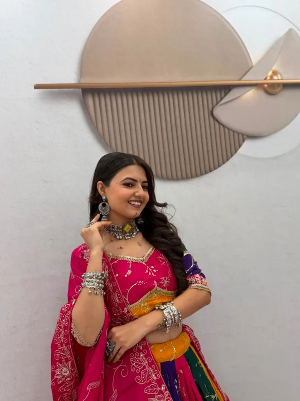 Women_S_Navratri_Embroidered_Multicolor_Lehenga_Choli_With_Pink_Dupatta_Traditional_Festive_Garba_Wear