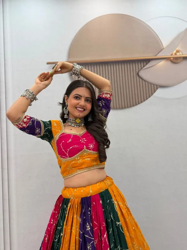 Women_S_Navratri_Embroidered_Multicolor_Lehenga_Choli_With_Pink_Dupatta_Traditional_Festive_Garba_Wear