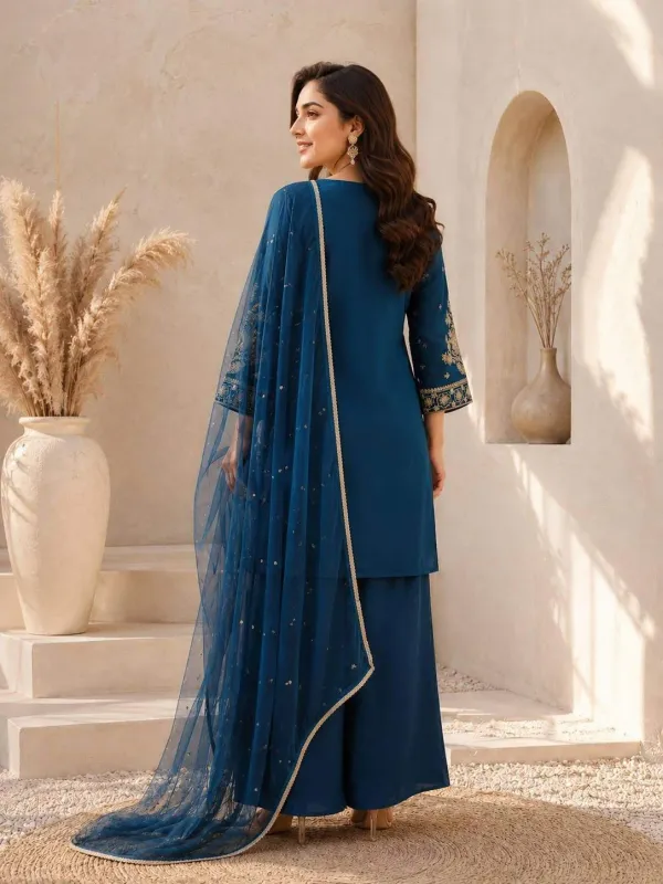 Women_S_Embroidered_Kurta_With_Palazzo_And_Dupatta_Set