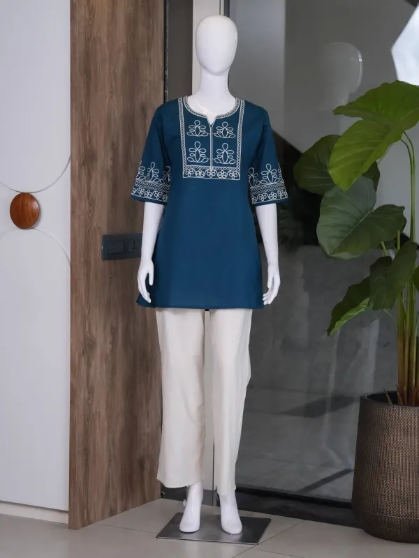 Premium_Salab_Cotton_Co_Cod_Set_Kurti_Plazo_Pent
