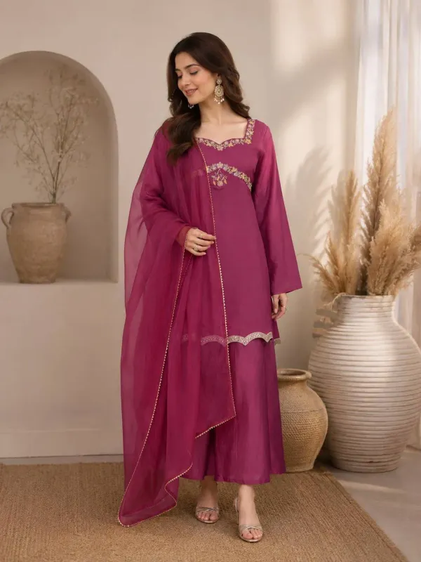 Sirio_Craft_Women_S_Off_White_Rani_Embroidered_Kurta_Palazzo_Set_With_Chiffon_Dupatta_Ethnic_Festive_Wear_Comfortable_Elegant