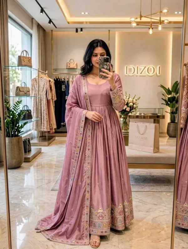 Buy_Mauve_Embroidered_Anarkali_Gown_With_Dupatta_For_Women_Online_Party_Wear_Ethnic_Dress_Sirio_Craft