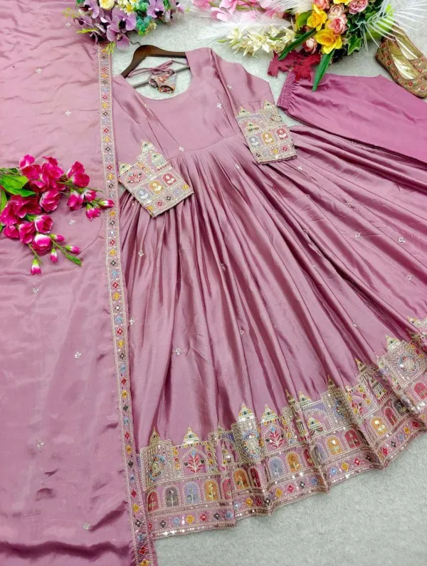 Buy_Mauve_Embroidered_Anarkali_Gown_With_Dupatta_For_Women_Online_Party_Wear_Ethnic_Dress_Sirio_Craft