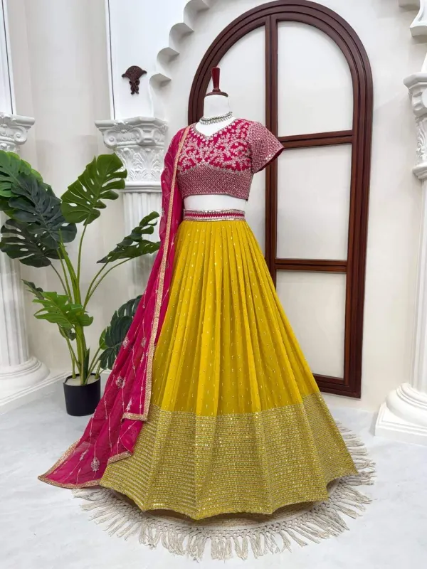 Women_S_Designer_Lehenga_Choli_Set_With_Dupatta_Yellow_Pink_Embroidered_Festive_Wear