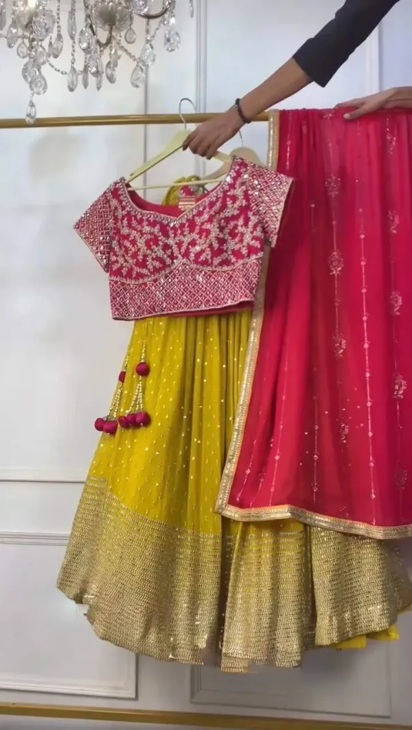 Women_S_Designer_Lehenga_Choli_Set_With_Dupatta_Yellow_Pink_Embroidered_Festive_Wear