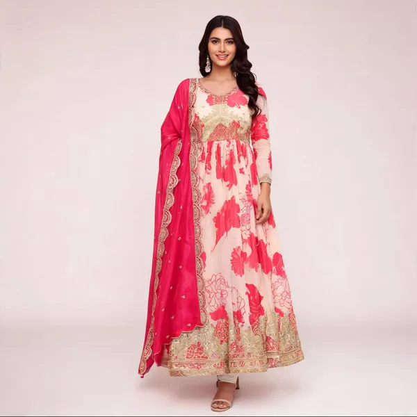Pink_Russian_Silk_Floral_Digital_Printed_Anarkali_Gown_Set_For_Women
