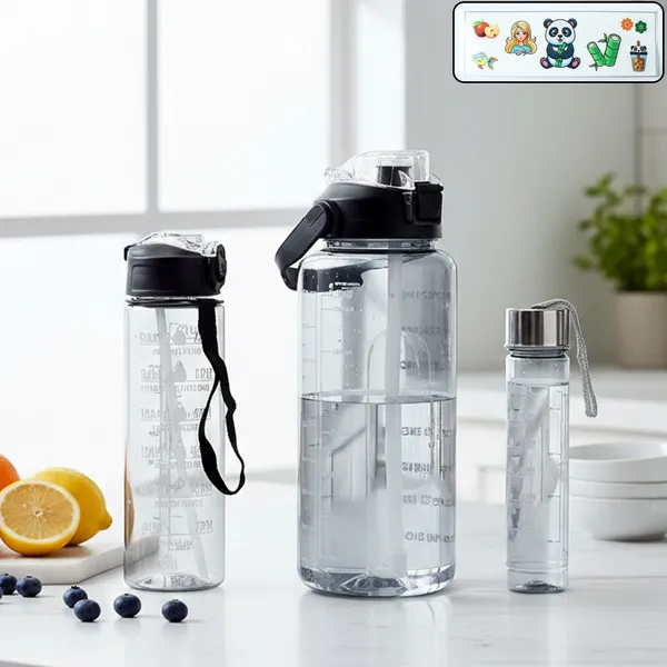 Transparent_Plastic_Water_Bottle_Set_With_Measurement_Markings
