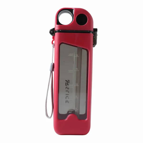 Red_Plastic_Sports_Water_Bottle_With_Measuring_Scale