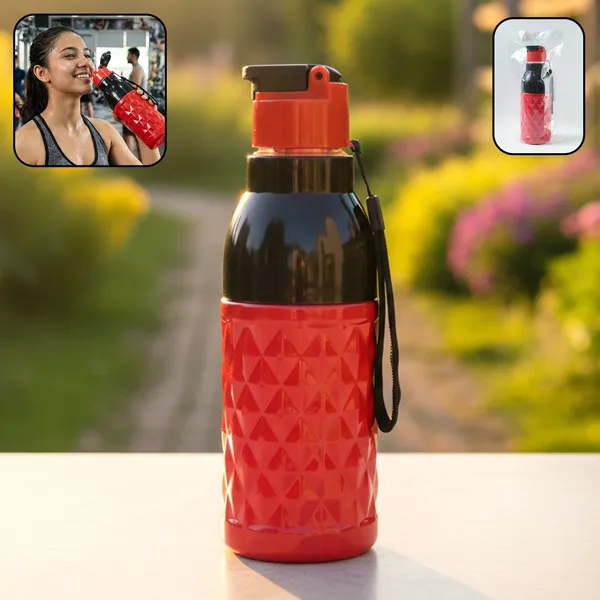 Red_And_Black_Textured_Sports_Water_Bottle