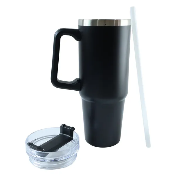 Black_Travel_Tumbler_Mug_With_Straw_And_Handle