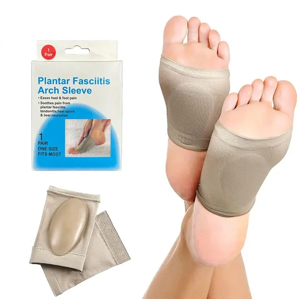 Beige_Gel_Pad_Plantar_Fasciitis_Arch_Sleeves