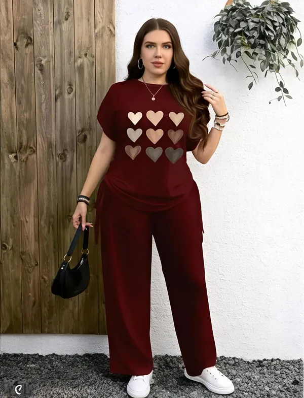 Maroon_Cotton_Relaxed_Fit_Night_Suit_For_Women