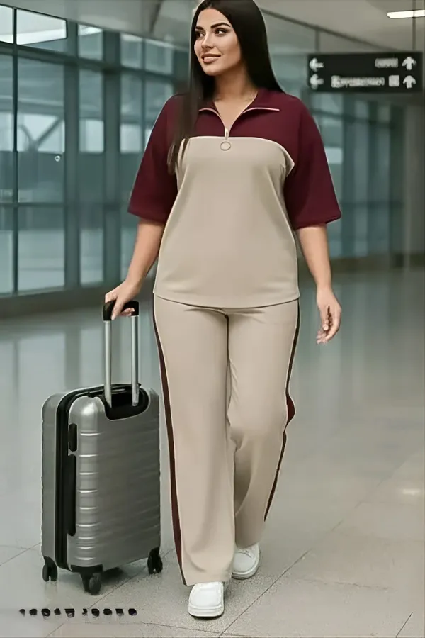 Maroon_Cotton_Relaxed_Fit_Night_Suit_For_Women