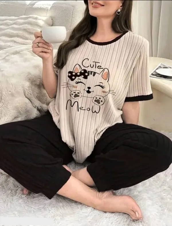 Black_Cotton_Relaxed_Fit_Night_Suit_For_Women