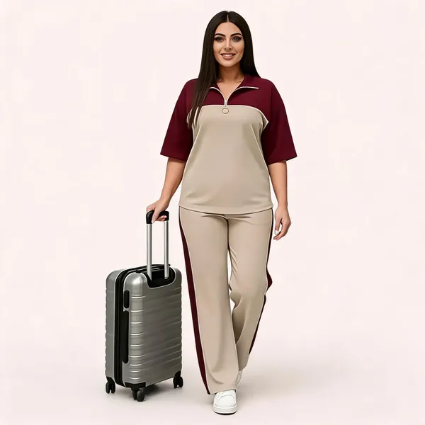 Maroon_Cotton_Relaxed_Fit_Night_Suit_For_Women