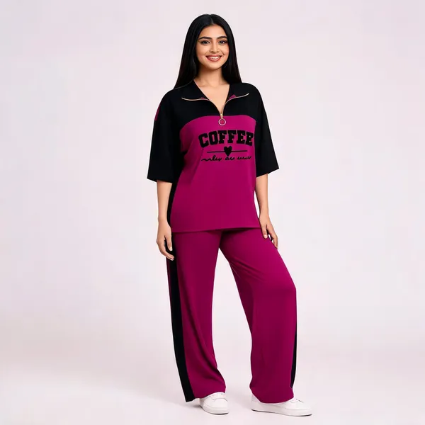 Wine_Cotton_Relaxed_Fit_Night_Suit_For_Women