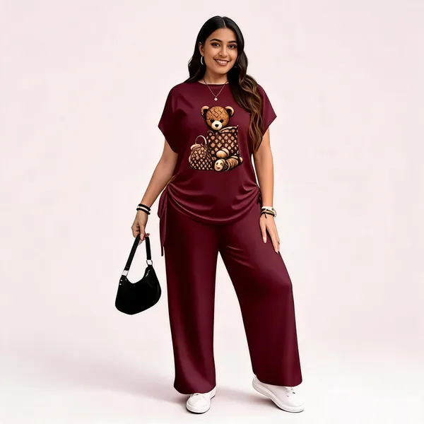 Wine_Cotton_Relaxed_Fit_Night_Suit_For_Women