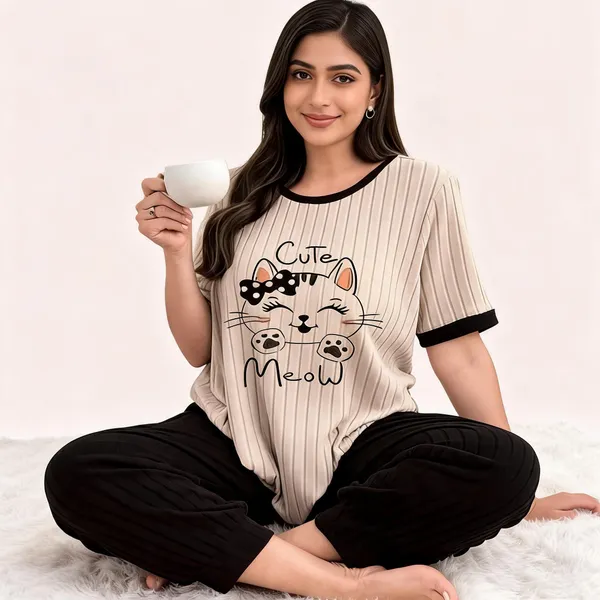 Black_Cotton_Relaxed_Fit_Night_Suit_For_Women