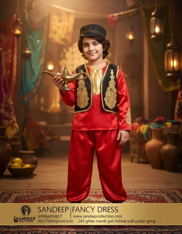 Red_Satin_Aladdin_Arabian_Fancy_Dress_Costume_For_Kids