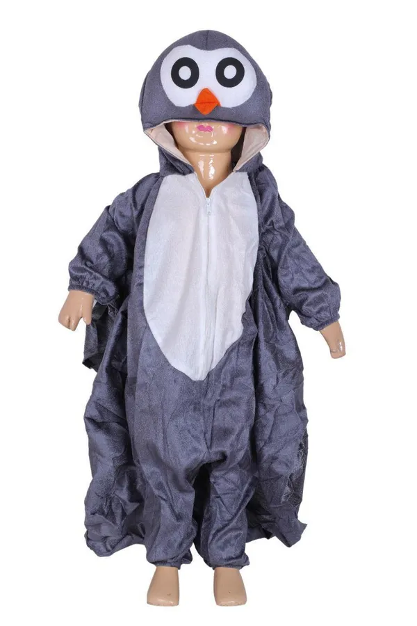 Grey_Nylex_Penguin_Hooded_Fancy_Dress_Costume_For_Kids