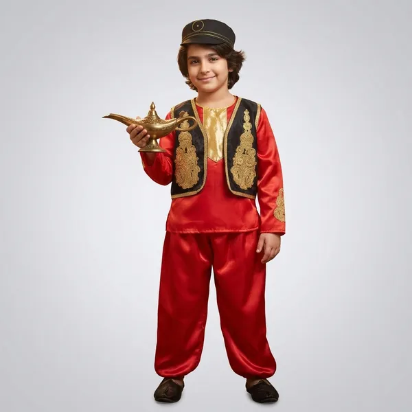 Red_Satin_Aladdin_Arabian_Fancy_Dress_Costume_For_Kids