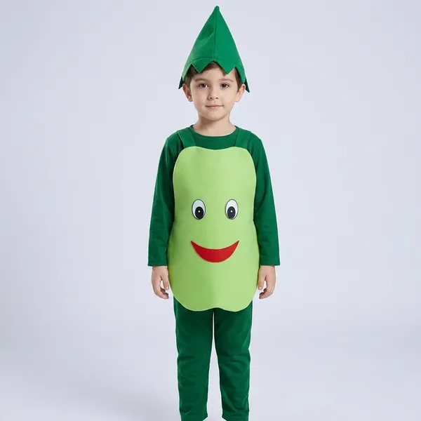 Green_Polyester_Tinda_Vegetable_Fancy_Dress_Costume_For_Kids