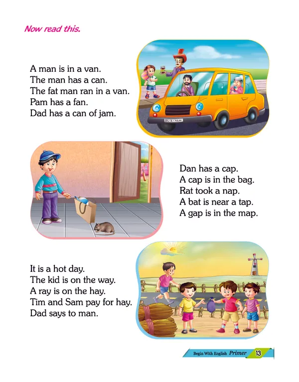 Multicolor_Paper_English_Reading_Book_For_Kids