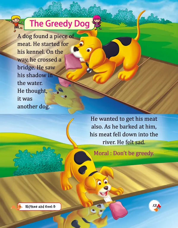 Multicolor_Paper_Hindi_&_English_Combined_Rhymes_Book_For_Kids