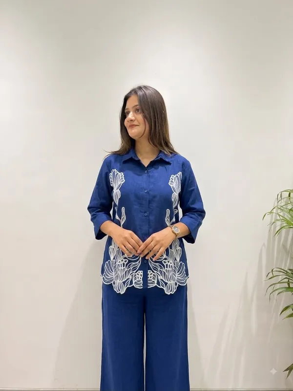 Designer_Embroidered_Cotton_Denim_Cord_Set