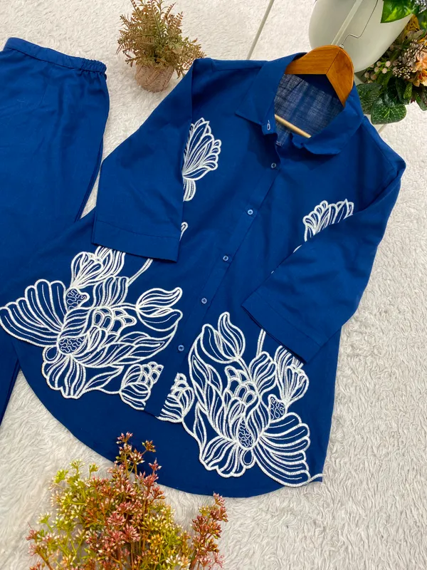 Designer_Embroidered_Cotton_Denim_Cord_Set