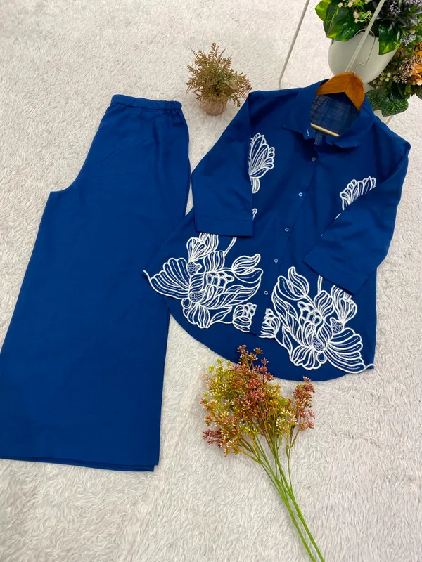 Designer_Embroidered_Cotton_Denim_Cord_Set