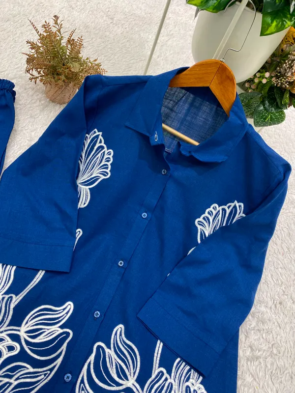 Designer_Embroidered_Cotton_Denim_Cord_Set