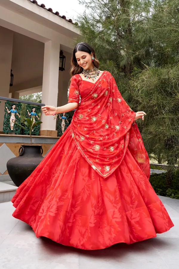 Coral_Red_Gulab_Floral_Embroidered_Lehenga_Choli_with_Dupatta