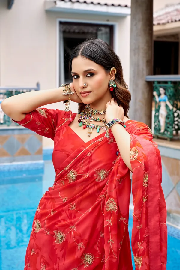 Coral_Red_Gulab_Floral_Embroidered_Lehenga_Choli_with_Dupatta