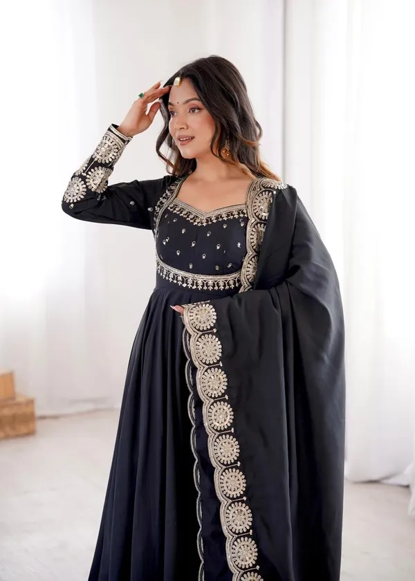 Embroidered_Sequin_Roman_Silk_Anarkali_Gown_Set