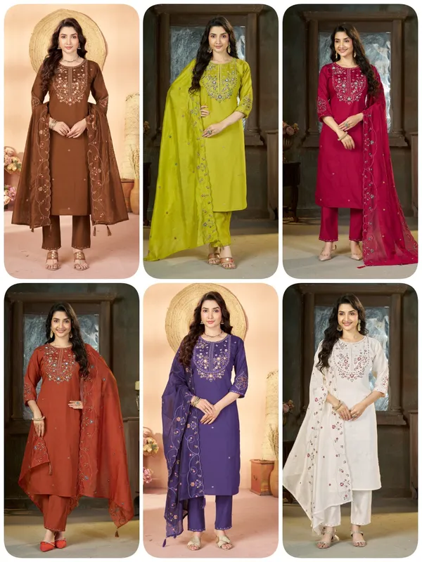 Lime_Green_Floral_Embroidered_Kurta_Pant_Set_with_Dupatta_for_Women