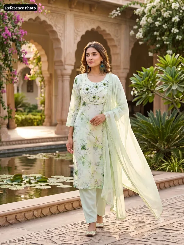 Pista_Green_Floral_Embroidered_Kurta_Pant_Set_with_Dupatta_for_Women